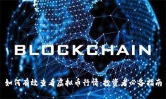 如何有效查看虚拟币行情